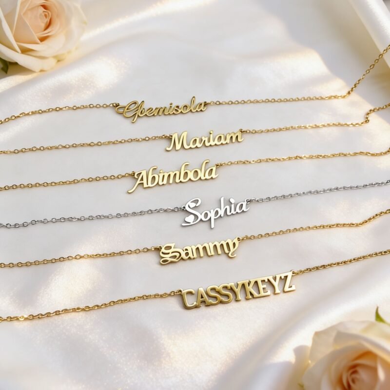 Personalized Stainless Steel Name Necklace